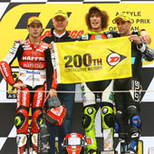 250cc – Motegi – Dunlop celebra le 200 vittorie consecutive